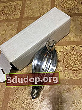 HPS-lampa med E-27-bas från Reflax